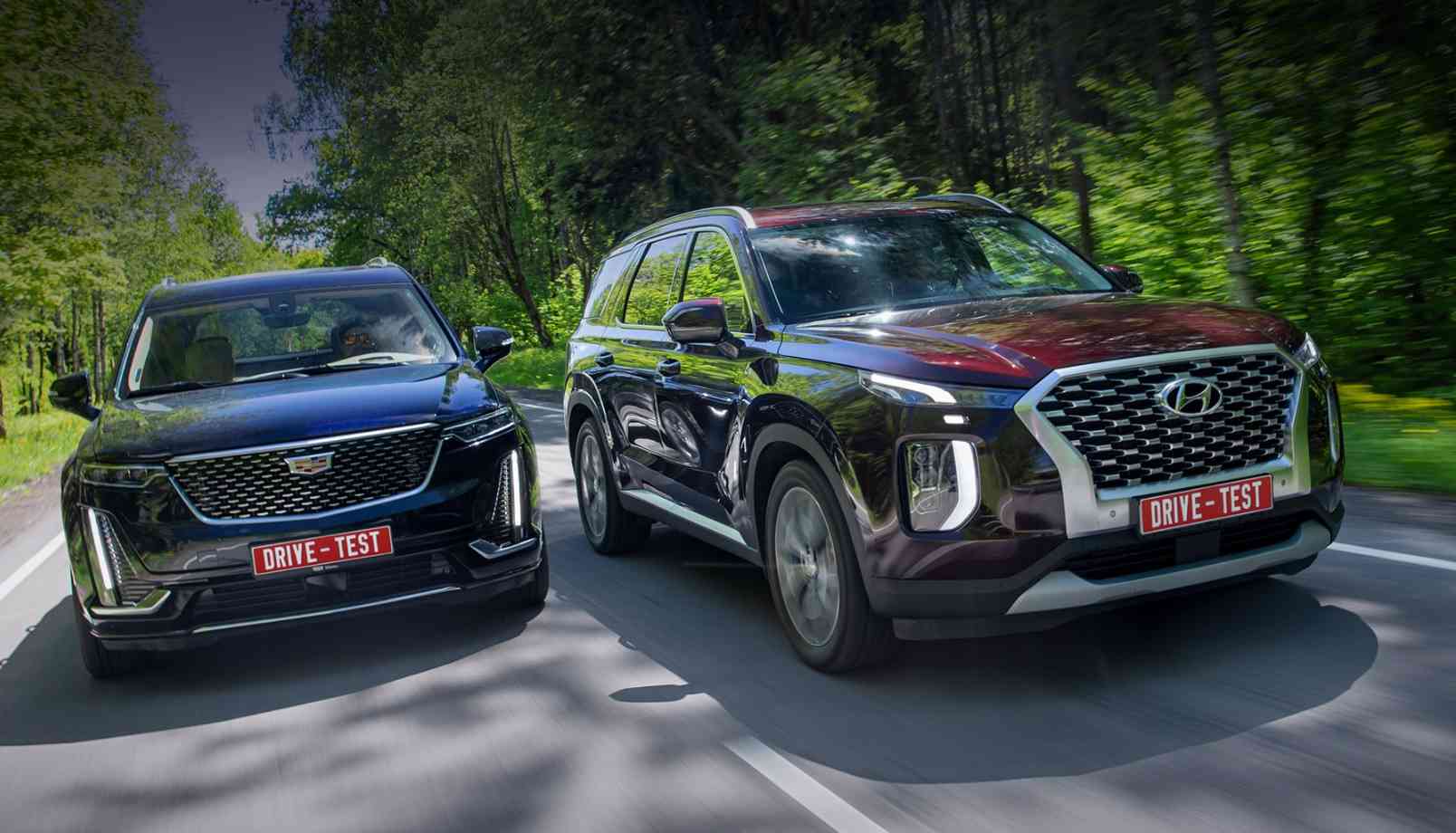 We evaluate the Hyundai Palisade from the level of the Cadillac XT6 crossover. Photo, the technical part, and test drive