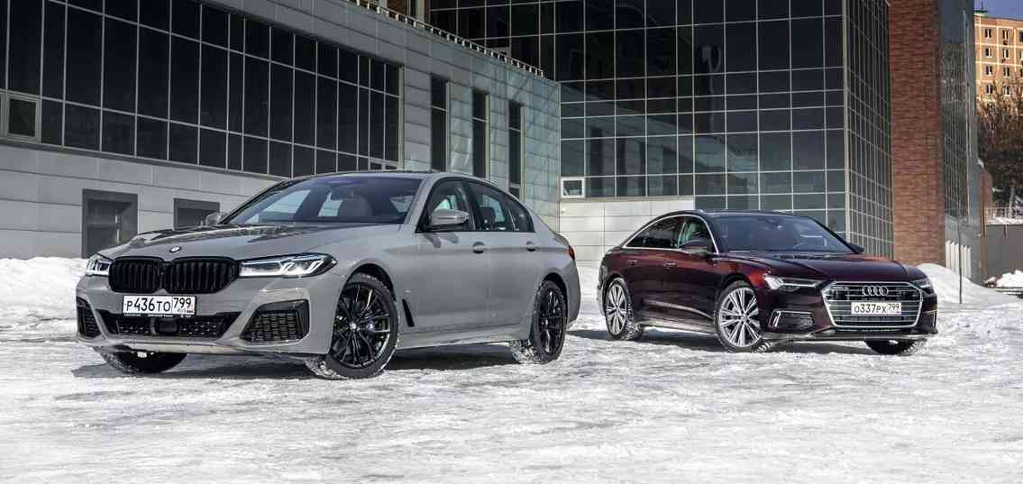 Comparison of Audi A6 and BMW 5. Which car is better and why? Test drive, specifications and photos