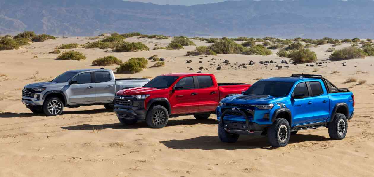Pickup Chevrolet Colorado changed generation and Americanized