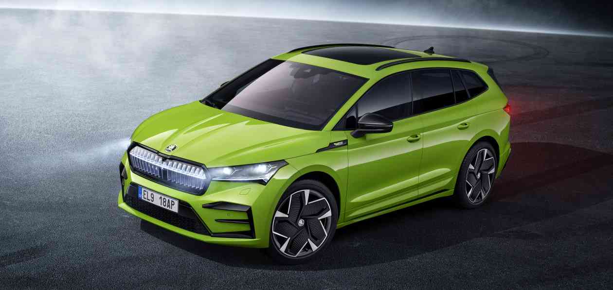 Skoda introduced the Enyaq RS iV electric crossover