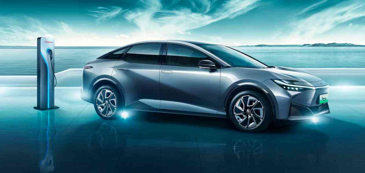 Toyota introduced bZ3 electric sedan for the Chinese market