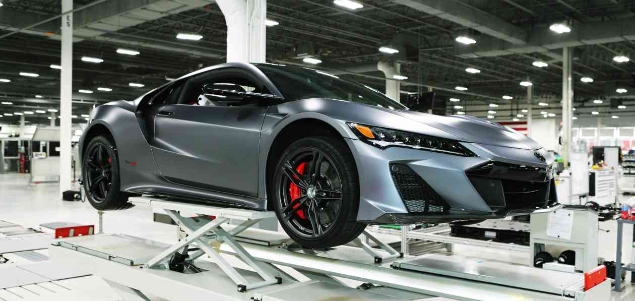 The last Acura NSX rolled off the assembly line