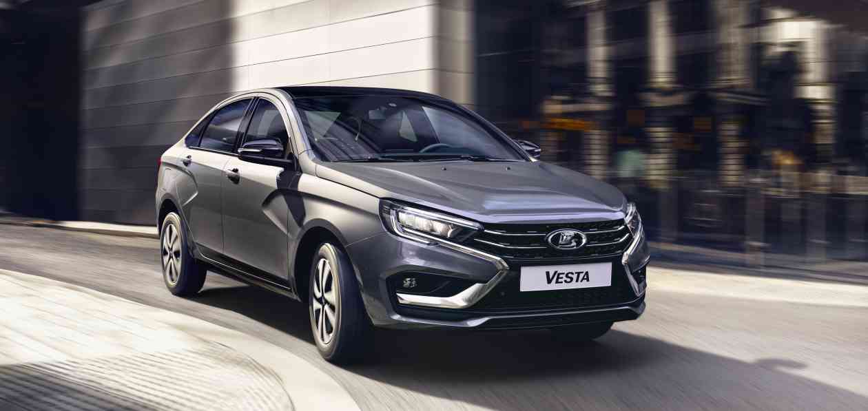 Updated Lada Vesta went to the pre-series