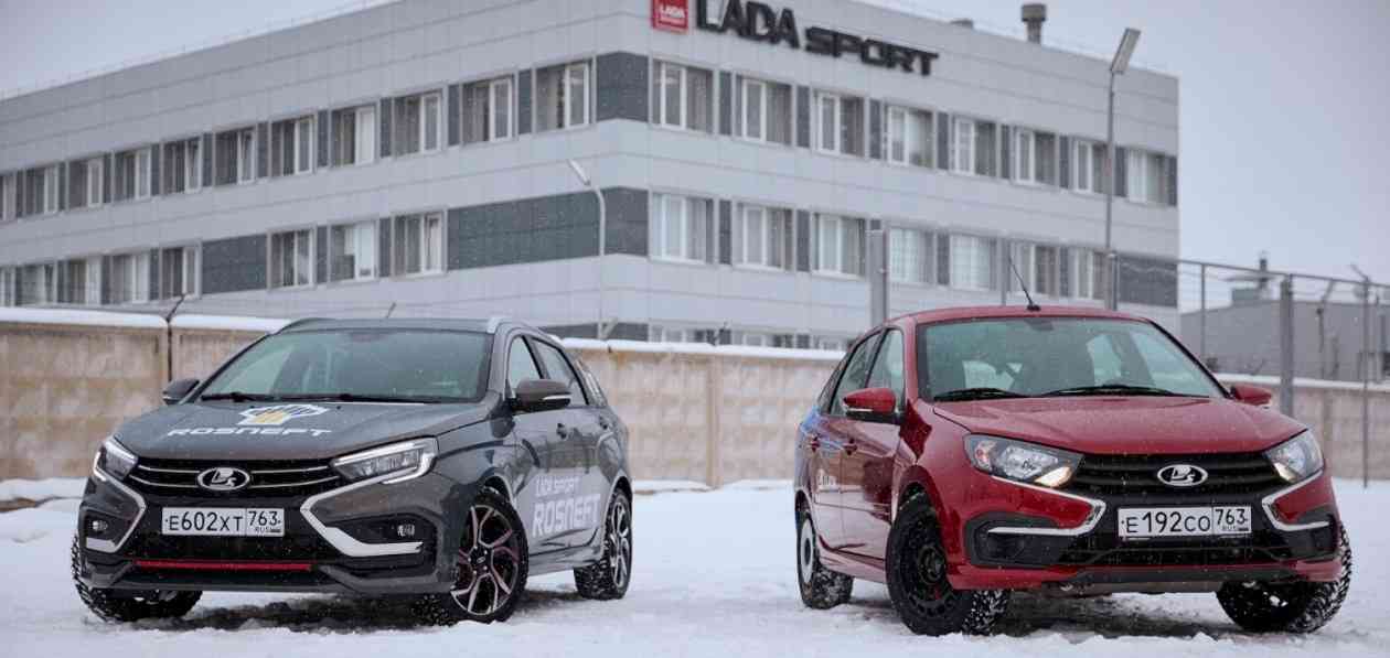 The new Lada Vesta Sport can become a station wagon, and Granta Sport can become a liftback