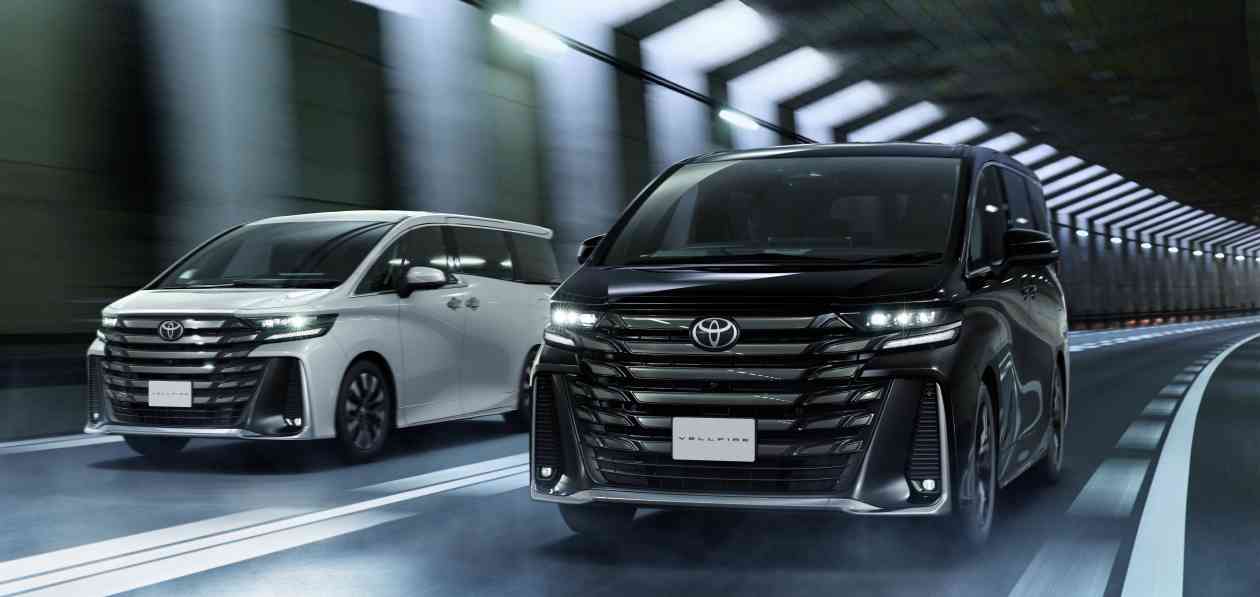 Fourth-generation Toyota Alphard unveiled in Japan