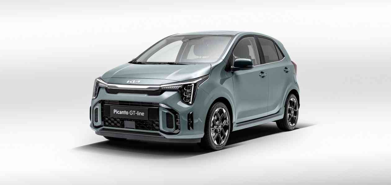 Kia showed the updated Picanto